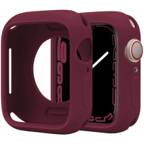Ochranné silikonové pouzdro pro Apple Watch 38mm / 40mm - vínové