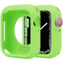 Ochranné silikonové pouzdro pro Apple Watch 38mm / 40mm - zelené