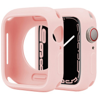 Ochranné silikonové pouzdro pro Apple Watch 41mm - růžové