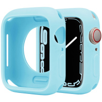 Ochranné silikonové pouzdro pro Apple Watch 41mm - modré