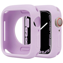 Ochranné silikonové pouzdro pro Apple Watch 45mm - fialové