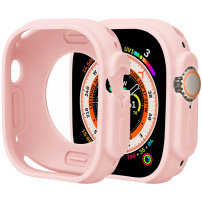 Ochranné silikonové pouzdro pro Apple Watch Ultra 49mm - růžové