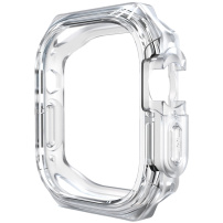 Odolné Armor pouzdro pro Apple Watch 45mm - mléčné