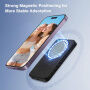 Magnetický bezdrátový displej pro zrcadlení obrazu se světlem pro iPhone - černý