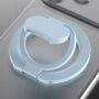 Kovový magnetický MagSafe otočný 360° stojánek pro iPhone - modrý