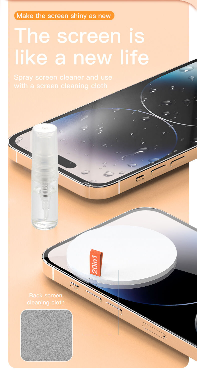 Q20 sada 20v1 na čištění Apple zařízení - bílá
