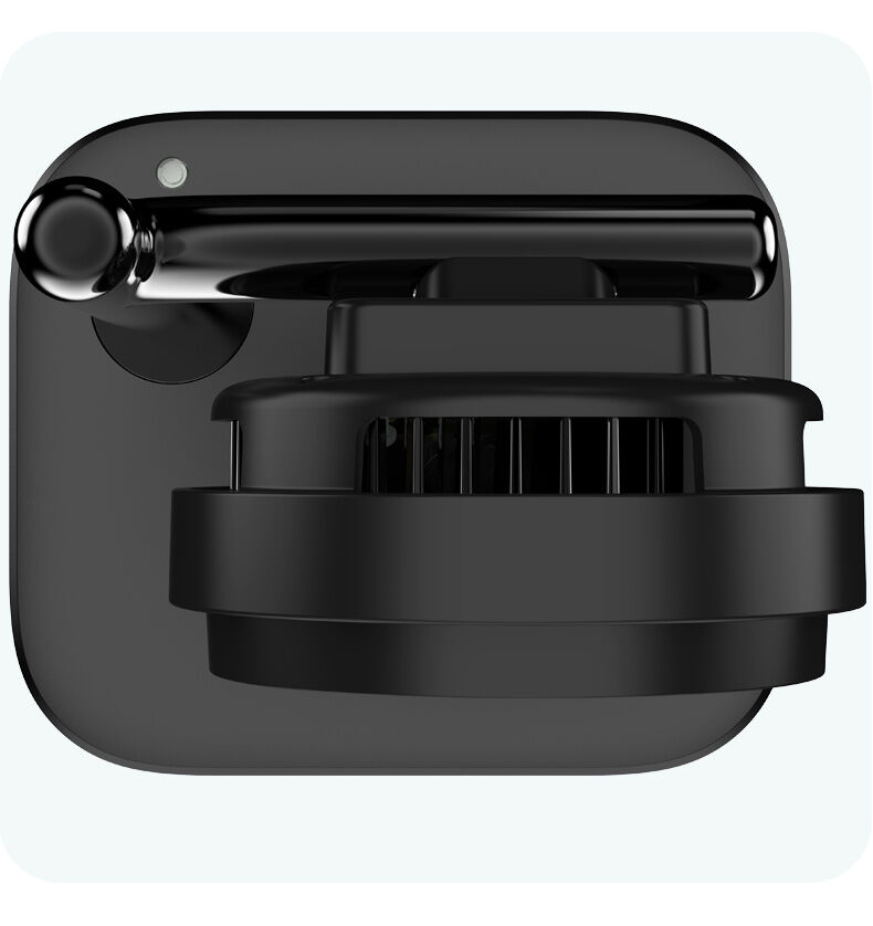 C69 Qi2 2v1 magnetický bezdrátový stojánek pro iPhone / AirPods - 25W - bílý