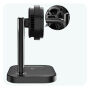 C69 Qi2 2v1 magnetický bezdrátový stojánek pro iPhone / AirPods - 25W - černý