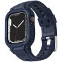 Odolné Armor pouzdro s řemínkem pro Apple Watch 41mm / 40mm / 38mm - tmavě modré