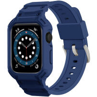 Odolné Armor pouzdro s řemínkem pro Apple Watch 42mm (Series 10 / 11) - tmavě modré