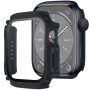 Odolné Armor pouzdro s tvrzeným sklem pro Apple Watch 45mm - černé