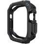 Odolné pouzdro se vzorem karbonových vláken pro Apple Watch Ultra 49mm - černé