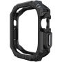 Odolné pouzdro se vzorem karbonových vláken pro Apple Watch Ultra 49mm - černé