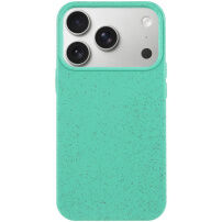 Matný ekologicky rozložitelný kryt pro iPhone 17 Pro Max - tyrkysový