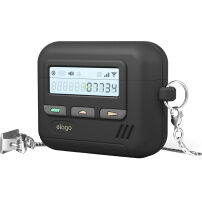ELAGO Pager obal ve stylu pageru pro AirPods 4 / 5 - černý