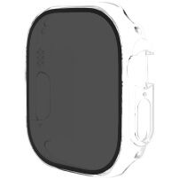 Lesklé pouzdro s tvrzeným Anti-Spy sklem pro Apple Watch Ultra 49mm - čiré
