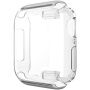 Lesklé pouzdro z měkkého plastu s ochranou displeje pro Apple Watch 40mm - čiré
