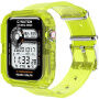 Pouzdro s transparentním řemínkem pro Apple Watch 41mm / 40mm / 38mm - neonově žluté