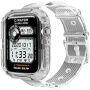 Pouzdro s transparentním řemínkem pro Apple Watch 45mm / 44mm / 42mm - čiré