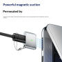 AP3-100T nabíjecí redukce - USB-C na MagSafe 3 pro MacBook - světle modrá