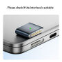 AP3-100T nabíjecí redukce - USB-C na MagSafe 3 pro MacBook - stříbrná