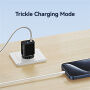 USAMS CC315 GaN rychlonabíjecí adaptér s porty USB-C / USB-A - 25W - bílý