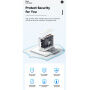 ESSAGER ES-CD37 rychlonabíjecí adaptér s porty 2x USB-C / 2x USB-A - 100W - bílý