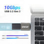 ENKAY ENK-AT134 nabíjecí a datová redukce - USB-A na USB-C - 2 ks - šedá