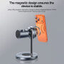 Yesido DS40 Qi2 3v1 magnetický bezdrátový stojánek pro iPhone / Apple Watch / AirPods - 25W - šedý