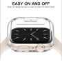 xDfind lesklé pouzdro pro Apple Watch 40mm - čiré