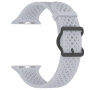 xDfind děrovaný silikonový řemínek pro Apple Watch Ultra 49mm / 46mm / 45mm / 44mm / 42mm - šedý