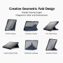 XDcase pouzdro s origami stojánkem a prostorem na Apple Pencil pro iPad Air 13" (2024-2026) / Pro 12,9" (2018-2022) - tmavě modré
