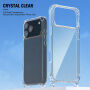 Transparentní kryt s úchyty pro šňůrku pro iPhone 12 Pro Max - čirý