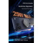 HYD-002 bezdrátová MagSafe nabíječka s výklopným stojánkem pro iPhone - 25W - černá