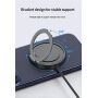 HYD-002 bezdrátová MagSafe nabíječka s výklopným stojánkem pro iPhone - 25W - černá