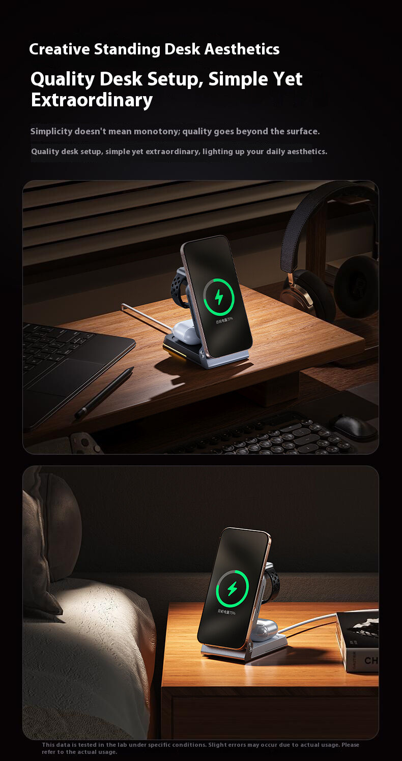 WEKOME WP-U180 Qi2 3v1 skládací magnetický bezdrátový stojánek pro iPhone / Apple Watch / AirPods - 15W - stříbrný WEKOME WP-U180 Qi2 3v1 skládací magnetický bezdrátový stojánek pro iPhone / Apple Watch / AirPods - 15W - stříbrný