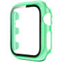 Transparentní pouzdro s tvrzeným sklem pro Apple Watch 42mm - zelené