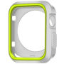 Ochranné silikonové pouzdro pro Apple Watch 38mm - šedozelené