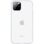 Baseus silikonový transparentní kryt pro iPhone 11 Pro Max - bílý