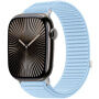 xDfind nylonový řemínek se zapínáním na suchý zip pro Apple Watch 42mm / 41mm / 40mm / 38mm - světle modrý