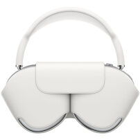 XDcase ochranný obal z PU kůže pro AirPods Max 1 / 2 - bílý