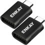 ENKAY ENK-AT131 datová redukce - USB-A na USB-C - 2 ks - černá