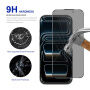 Rurihai tvrzené Anti-Spy sklo s černým rámečkem pro iPhone 17 Pro