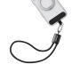 ESSAGER ES-X83 nabíjecí a datový kabel a poutko - USB-C na USB-C - 30 cm - černý
