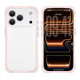Ochranný silikonový rámeček pro iPhone 17 Pro - růžový