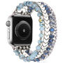 xDfind korálkový řemínek pro Apple Watch 42mm / 41mm / 40mm / 38mm - modrostříbrný