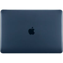 Lesklý transparentní kryt pro MacBook Neo (A3404) - tmavě modrý