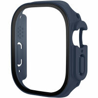 xDfind matné pouzdro s tvrzeným sklem pro Apple Watch Ultra 49mm - tmavě modré