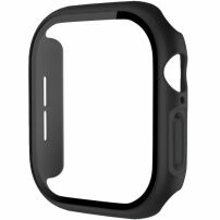 xDfind matné pouzdro s tvrzeným sklem pro Apple Watch 46mm - černé