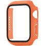 xDfind matné pouzdro s tvrzeným sklem pro Apple Watch 44mm - oranžové
